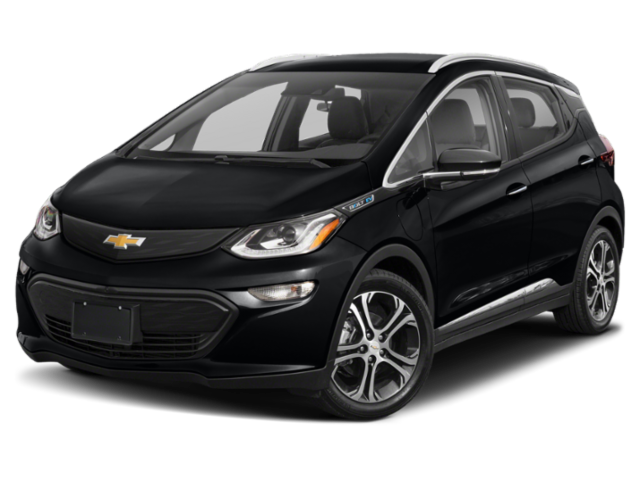 2018 Chevrolet Bolt EV Premier in (Includes (Tus) Black Grille.) — front three-quarter view