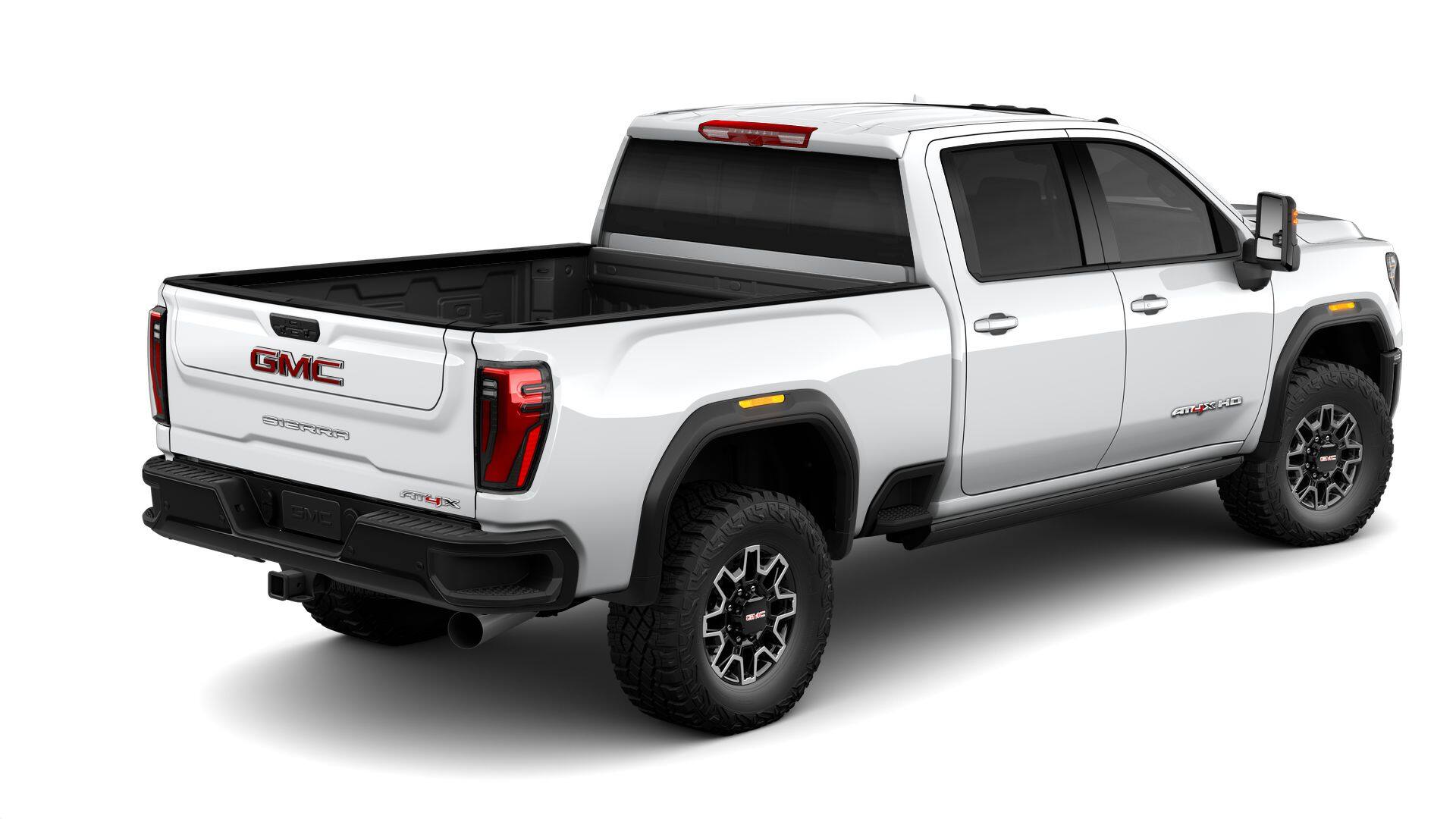 2026 GMC Sierra 2500 HD — rear three-quarter view