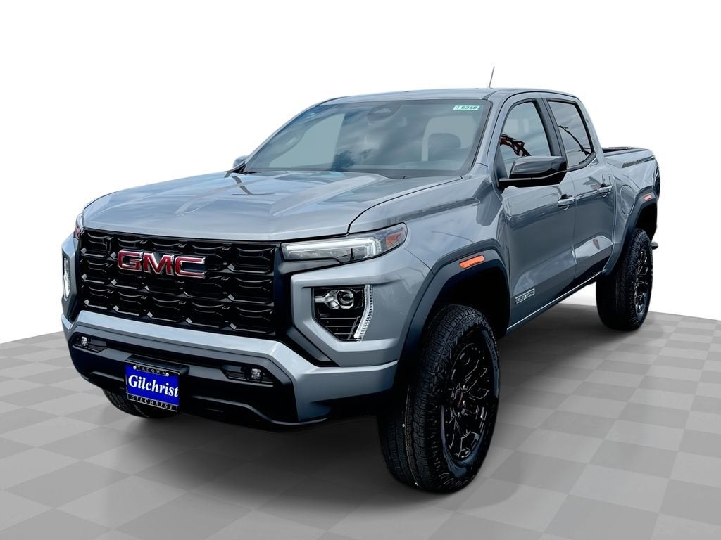 2026 GMC Canyon Elevation in Sterling Metallic — front three-quarter view