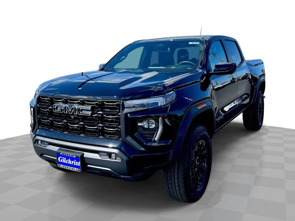 2026 GMC Canyon Elevation in Onyx Black — front three-quarter view