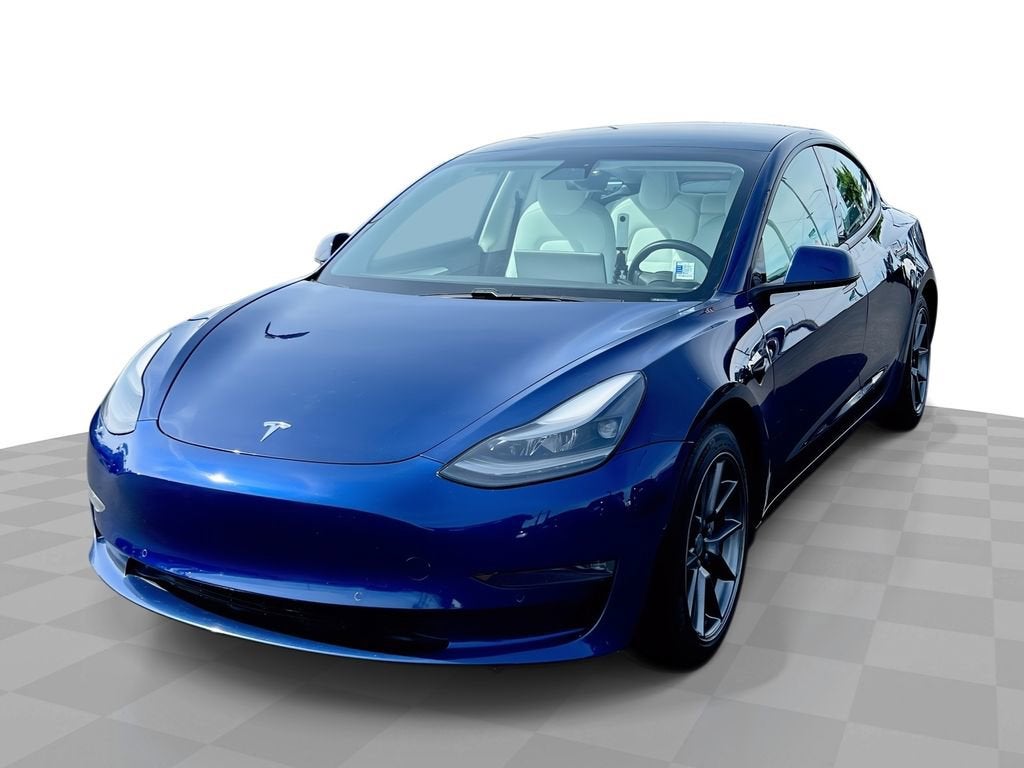2021 Tesla Model 3 Long Range in Other — front three-quarter view